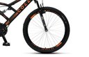 Ver imagem 4 de Bicicleta Gps 148 Dupla Suspensão e Freios V-brake, Aro 26 Aero, 36 Raias, 21 Marchas Colli Preto/la