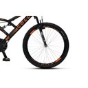Ver imagem 4 de Bicicleta Gps 148 Dupla Suspensão e Freios V-brake, Aro 26 Aero, 36 Raias, 21 Marchas Colli Preto/la