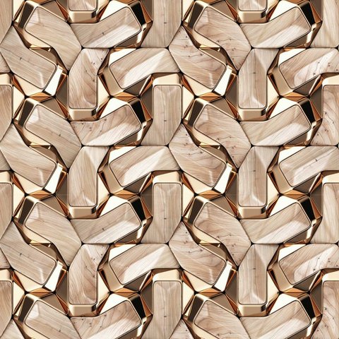 Papel de Parede Decorativo Autocolante Madeira 3d - 2,50m
