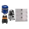 9 Sacos Descartáveis para Aspirador de Pó Electrolux Flex 1400 - Gt 3000 Novo - A10 - Portopel - 2