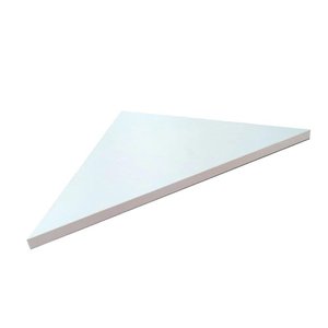 Prateleira de Canto 42x30cm Branco Mdf