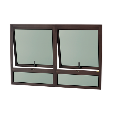 Maxim-Ar Alumínio 80 x 120 c/Band Confort V.Boreal Marrom Corten Brimak