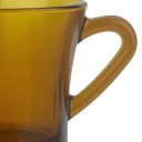 Ver imagem 3 de Jogo com 6 Xícaras para Café sem Pires de Vidro Liso Âmbar 150ml