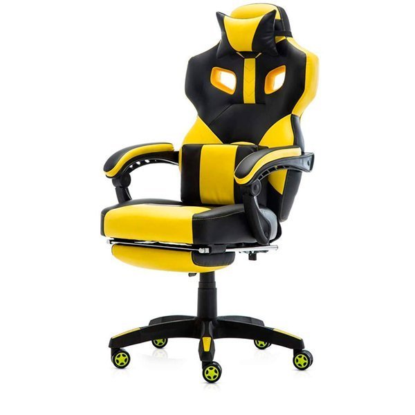 Cadeira Gamer New Star Wg-06 Amarelo Preto - 1