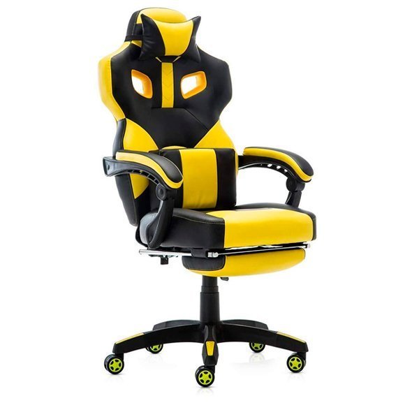 Cadeira Gamer New Star Wg-06 Amarelo Preto - 2