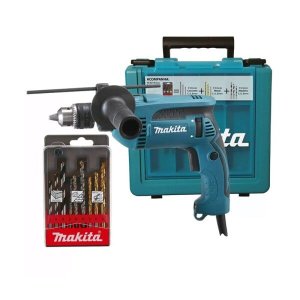 Furadeira de Impacto HP1640KX1 760 W 127 V Com Jogo de Brocas Makita