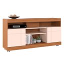 Ver imagem 1 de Rack Bancada para Tv 47 Pol 136cm Pavia Freijó/off White C05 - Mpozenato