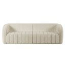 Ver imagem 5 de Sofá Decorativo 3 Lugares 252cm e Poltrona Meris M22 Bouclê Cru - Mpozenato