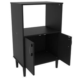 Armário para Micro-ondas Politorno Facility com 2 Portas - 5