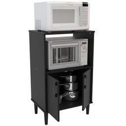 Armário para Micro-ondas Politorno Facility com 2 Portas - 3