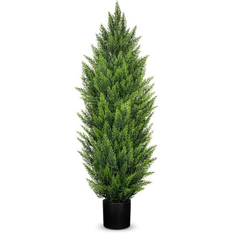 Arvore Artificial Topiária de Cipreste Artificial 90cm Pinheiro
