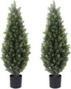 Ver imagem 2 de Arvore Artificial Topiária de Cipreste Artificial 90cm Pinheiro