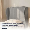 Ver imagem 2 de Cabeceira Cama Box Solteiro 90 cm Atria Bouclê B05 - D'Rossi