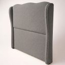 Ver imagem 5 de Cabeceira Cama Box Solteiro 90 cm Atria Bouclê B05 - D'Rossi