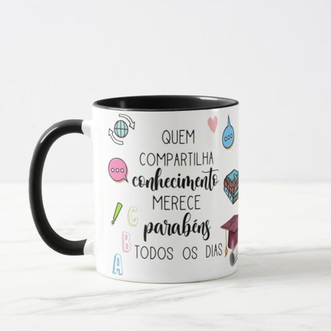 Caneca Presente Dia Dos Professores Professor de Espanhol