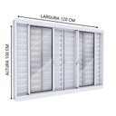 Ver imagem 3 de Janela de Aço com Grade Facilita Lucasa