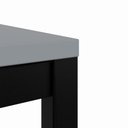 Ver imagem 6 de Mesa Cozinha e Refeitório 4 Lugares Quadrada 90cm x 90cm Pés Metal Casa Lar Cor:Cinza Sagrado com