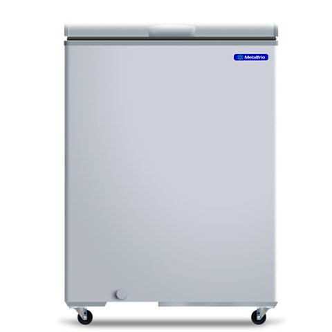 Freezer Horizontal Dupla Ação Porta Cega 166L Metalfrio Da170B Branco 220V