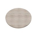Ver imagem 5 de Mesa Pisa Beta Bistrô Fratini 107,50cm (a) Disco Redondo Preto Tampo Mdp Redondo Castanheira 70cm