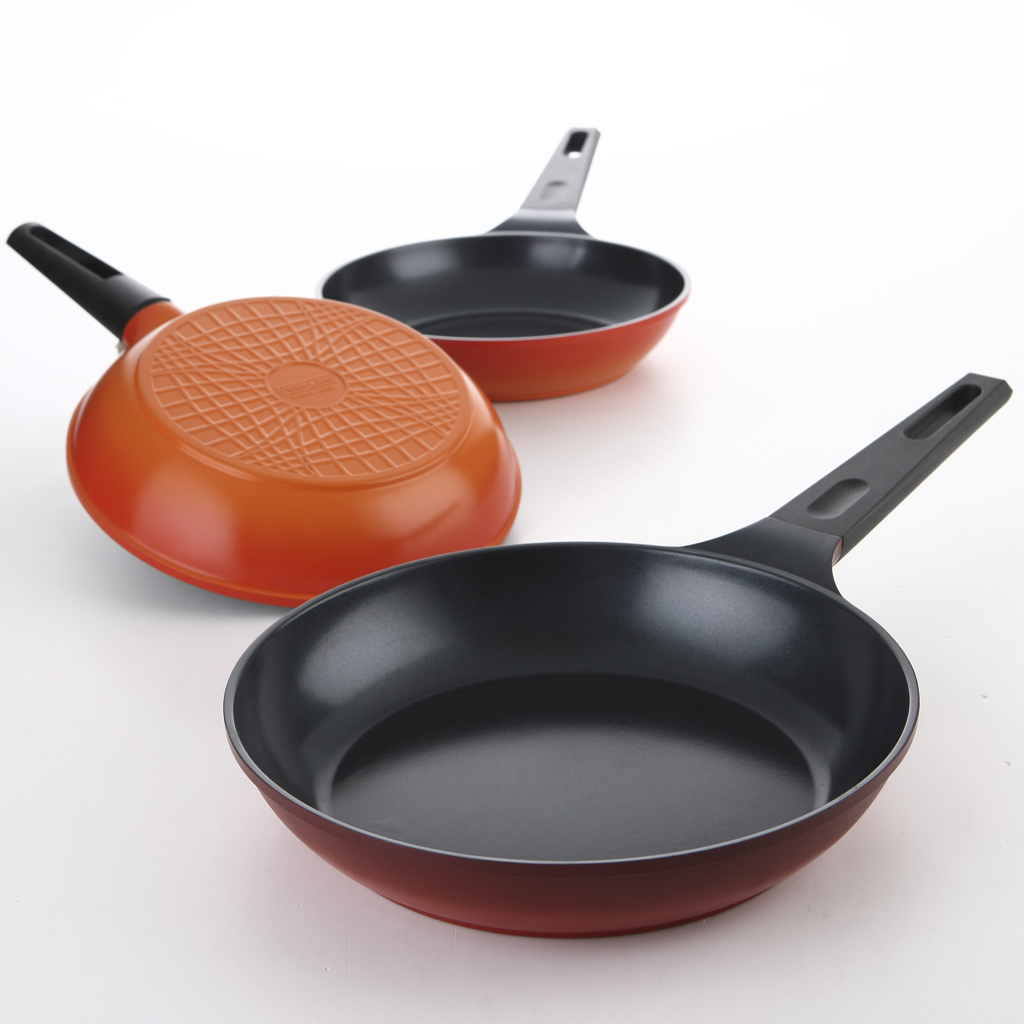 Frigideira 30cm/2,9L - Neoflam Amie, Aluminio Injetado com Revestimento Ceramico, Cor Vermelho - 2