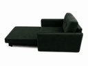 Ver imagem 2 de Poltrona Cama Solteiro 2 em 1 Conforto, Elegância Veludo:Verde