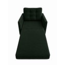 Ver imagem 1 de Poltrona Cama Solteiro 2 em 1 Conforto, Elegância Veludo:Verde