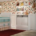 Ver imagem 7 de Cômoda de Bebê 2 Portas de Correr 1 Gaveta Branco