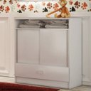 Ver imagem 1 de Cômoda de Bebê 2 Portas de Correr 1 Gaveta Branco