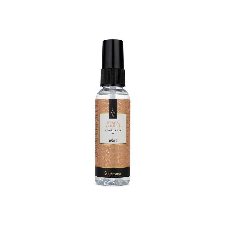 Home Spray Black Vanilla Via Aroma - 60ml Home Spray Black Vanilla Via Aroma - 60ml