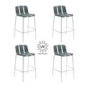 Ver imagem 3 de Kit 4 Banquetas Cadeira para Cozinha Bancada Gourmet Linea Rivatti