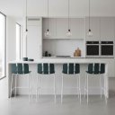 Ver imagem 1 de Kit 4 Banquetas Cadeira para Cozinha Bancada Gourmet Linea Rivatti