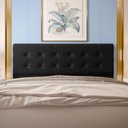 Ver imagem 3 de Cabeceira King 1,95m Atenas Suede Preto