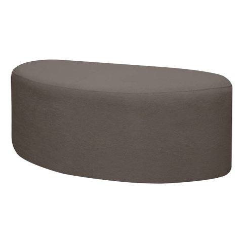 Puff Orgânico Palermo 100cm Bouclê - Sofa Store:bouclê Marrom