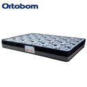 Ver imagem 4 de Cama Box Casal Suede Bipartido + Colchão Ortobom Iso Dupla Face 60x138x188 Cor:marrom