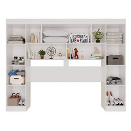 Guarda-Roupa Modulado 4 Portas Apolo Premium Branco - 4 Guarda-Roupa Modulado 4 Portas Apolo Premium Branco - 4