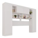 Ver imagem 2 de Guarda-Roupa Modulado 4 Portas Apolo Premium Branco