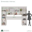 Ver imagem 5 de Guarda-roupa Modulado 4 Portas Apolo Premium