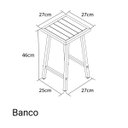 Ver imagem 5 de Conjunto De Mesa E 2 Bancos Branco Para Área Externa Jardim