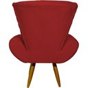 Ver imagem 5 de Kit 2 Poltronas Decorativa para Sala Recepção Manicure Consultório Escritório Emilia Suede