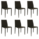 Ver imagem 1 de Kit 6 Peças Cadeira Amanda Pvc Várias Cores - Rivatti
