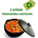 Ver imagem 2 de Panela de Barro Capixaba para Moqueca 5 Litros + Suporte