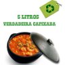 Panela de Barro Capixaba Para Moqueca 5 Litros + Suporte - 2
