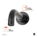 Ver imagem 4 de Torneira Para Banheiro Duplo Comando de Parede Cariús Pingoo.casa - Preto