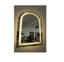 Ver imagem 5 de Espelho Jateado Arco Iluminado com Led Quente Touch 80x60cm