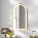 Ver imagem 2 de Espelho Jateado Arco Iluminado com Led Quente Touch 80x60cm