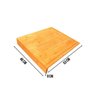 Kit com 2 Tabuas Grande de Madeira Bela Home para Bancada Bambu 456x38x8cm - 2