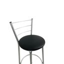 Ver imagem 7 de Kit 3 Banqueta Alta Prata Cozinha Gourmet Americana Balcão:cerveja