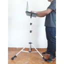 Ver imagem 6 de Suporte Tripé Para Projetor E Notebook Com Bandeja E Rodizio