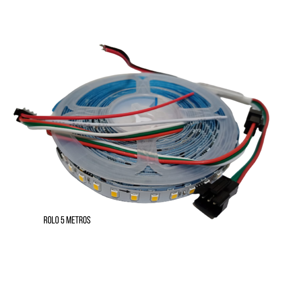 Fita De Led 12V Rolo De 5M Modelo 2835 Com Efeito Sequencial De Correr Ida E Volta 32,5W IP20 Para P - 2