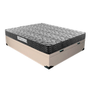 Ver imagem 3 de Cama Box Baú Casal Colchão Prime Gold D33 Paropas + Box Sintético 61x138x188 Bege